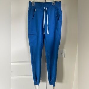 XS Tall Royal Blue Zamora Jogger scrub pants